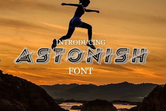 Astonish: A Bold and Versatile Display Font