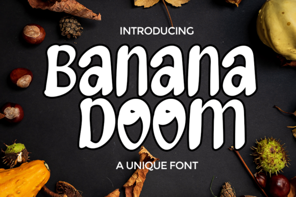 Boost Your Campaigns with Banana Doom, the Chic Display Font