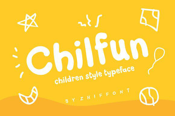 Chilfun: The Playful Display Font for Engaging Campaigns
