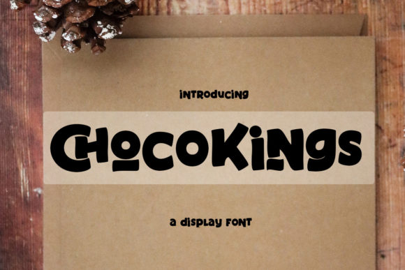 Chocokings: A Playful Display Font for Engaging Campaigns