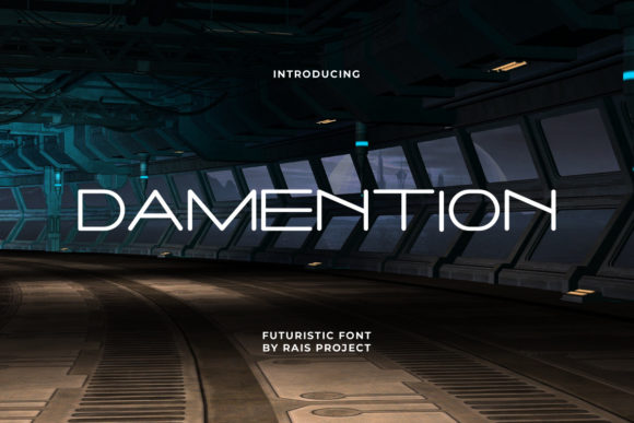 Damention: A Bold and Stylish Display Font