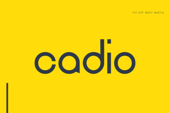 Discover Cadio: A Versatile Display Font for Modern Web Design