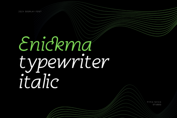 Discover Enickma: A Versatile Display Font for Modern Web Design