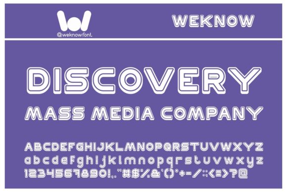 Discovery: A Bold, Modern Font for Your Brand