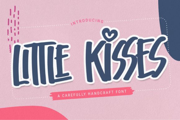 Enhance Your Brand with Little Kisses: A Charming Display Font