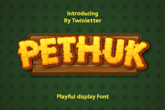 Enhance Your Brand with Pethuk: A Fun and Playful Font