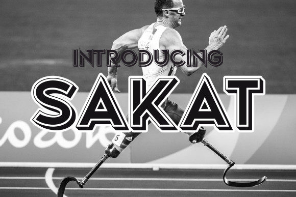 Enhance Your Web Design with Sakat, the Bold Display Font