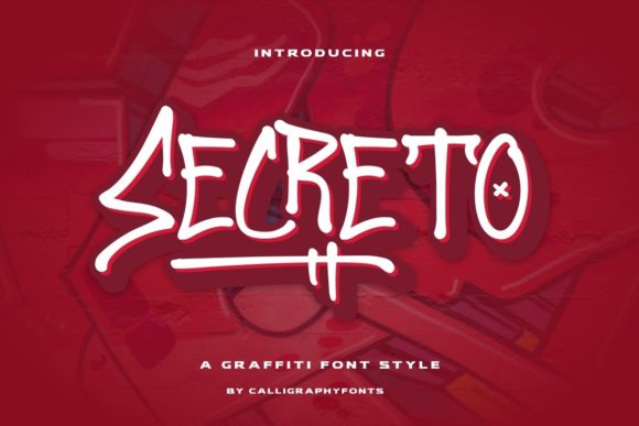 Enhance Your Web Design with Secreto, the Quirky Display Font