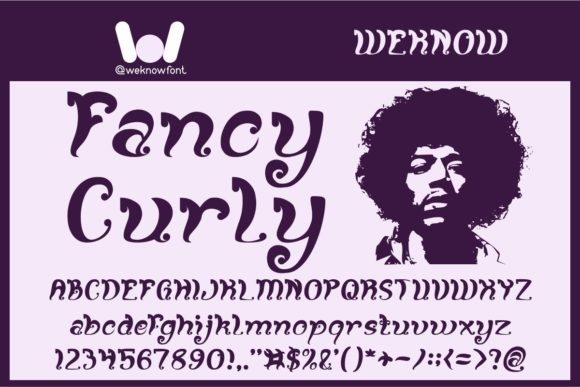 Fancy Curly: A Charming Display Font for Editorial Design
