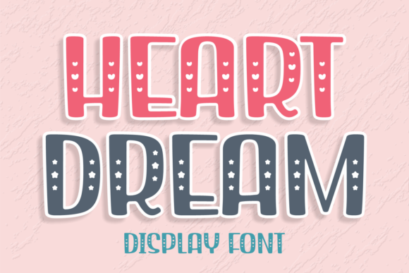 Heart Dream Font: A Playful Typeface for Editorial Warmth