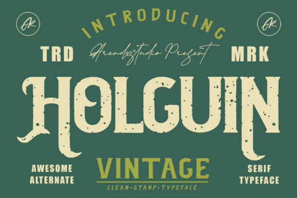Holguin: A Bold and Elegant Display Font