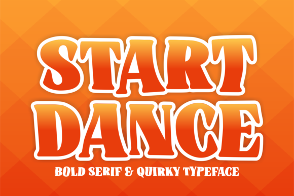 Start Dance: A Bold Display Font for Your Digital Brand