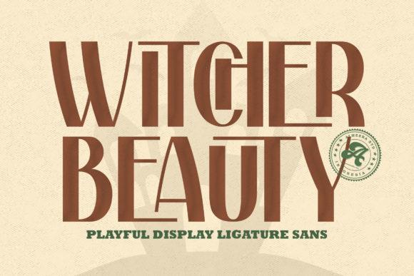 Witcher Beauty: A Bold and Versatile Display Typeface
